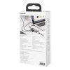 Baseus Metal Gleam 8in1 HUB USB Type-C - USB Type-C PD 100W / HDMI 4K 30Hz / 3x USB 3.2 Gen 1/ RJ45 1Gbps/ SD és MicroSD kártyaolvasóval szürke (CAHUB-CV0G) thumbnail
