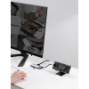 Baseus Metal Gleam 8in1 HUB USB Type-C - USB Type-C PD 100W / HDMI 4K 30Hz / 3x USB 3.2 Gen 1/ RJ45 1Gbps/ SD és MicroSD kártyaolvasóval szürke (CAHUB-CV0G) thumbnail
