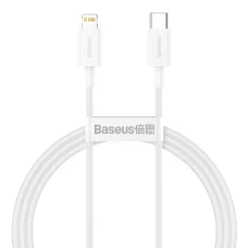 Baseus Superior USB Type-C - Lightning kábel PD 20W 1m fehér (CATLYS-A02)
