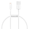 Baseus Superior USB - Lightning kábel 2.4A 0.25m fehér (CALYS-02) thumbnail