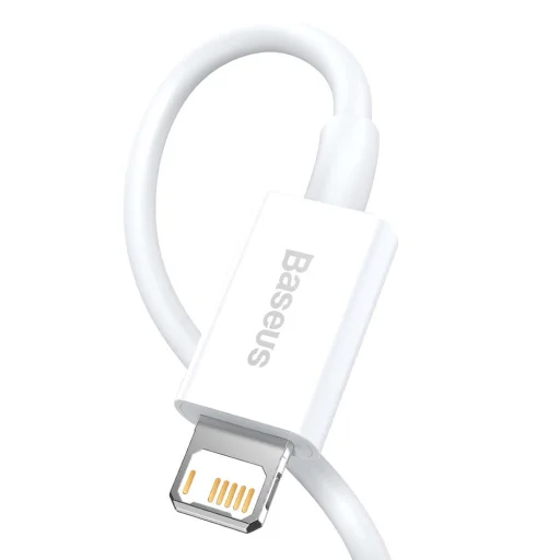 Baseus Superior USB - Lightning kábel 2.4A 2m fehér (CALYS-C02) - 3