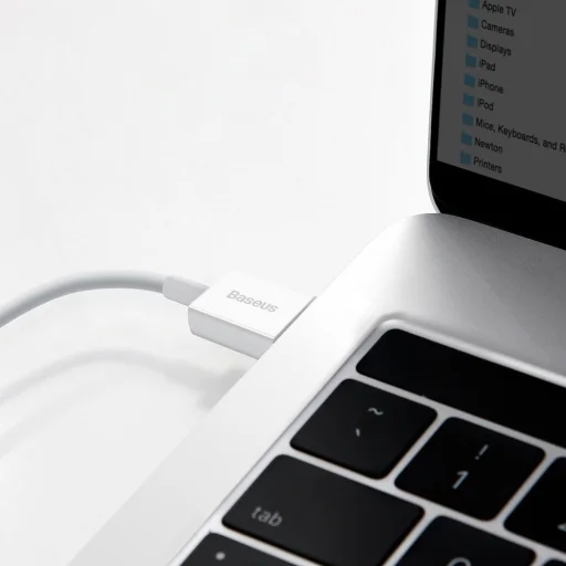 Baseus Superior USB - USB Type-C kábel 6A 66W 1m fehér (CALYS-02) - 9