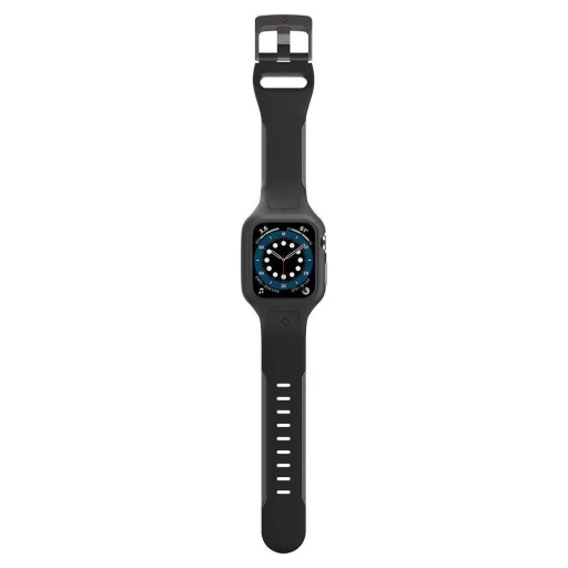 SPIGEN LIQUID AIR ”PRO” ÓRASZÍJ APPLE WATCH 3/4/5/6/7/8/SE (38/40/41 mm) FEKETE (AMP02020) - 4