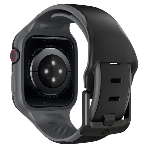 SPIGEN LIQUID AIR ”PRO” ÓRASZÍJ APPLE WATCH 3/4/5/6/7/8/SE (38/40/41 mm) FEKETE (AMP02020) - 9