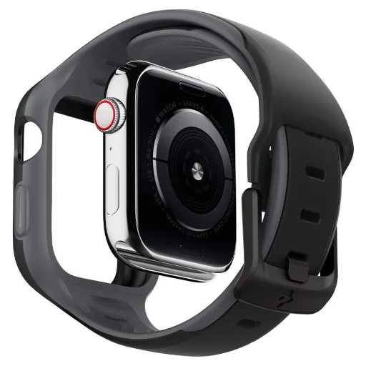 SPIGEN LIQUID AIR ”PRO” ÓRASZÍJ APPLE WATCH 3/4/5/6/7/8/SE (38/40/41 mm) FEKETE (AMP02020) - 2