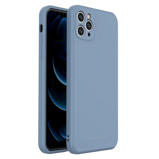 Wozinsky Color Case szilikon tok iPhone 11 Pro MAX kék - 1