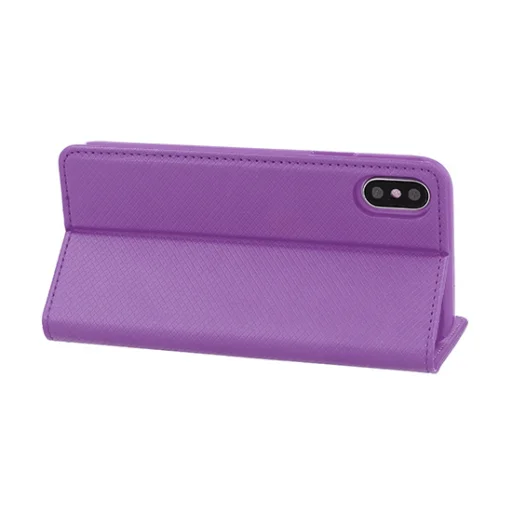 Samsung A40 Mágneses fliptok lila - 3