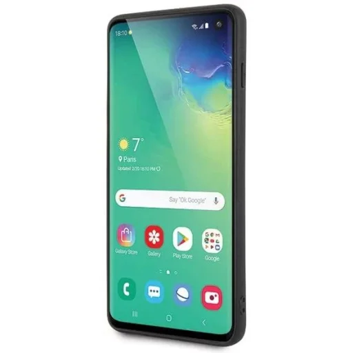 Karl Lagerfeld KLHCS10PKICKCSBK Karl Choupette tok Samsung S10+ Plus fekete - 3