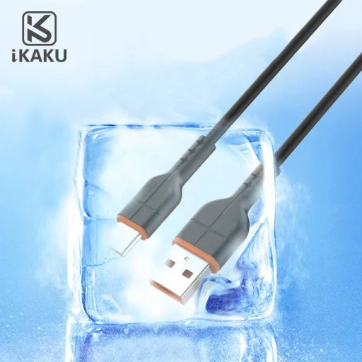 KAKU 3in1 kábel USB - USB Type-C/ Lightning/ Micro USB 3.2A 1m fekete (KSC-237) - 11