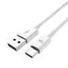 KAKU USB - USB Type-C töltő kábel 5A 1.2m fehér (KSC-110) thumbnail