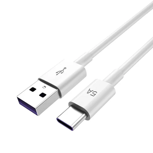 KAKU USB - USB Type-C töltő kábel 5A 1.2m fehér (KSC-110) - 2