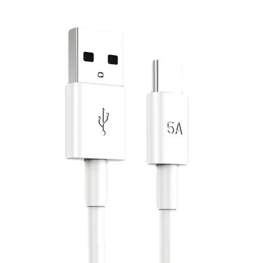 KAKU USB - USB Type-C töltő kábel 5A 1.2m fehér (KSC-110) - 1