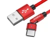 KAKU Angle 180° dönthető kábel USB - USB Type-C 3A 1m piors (KSC-465) thumbnail