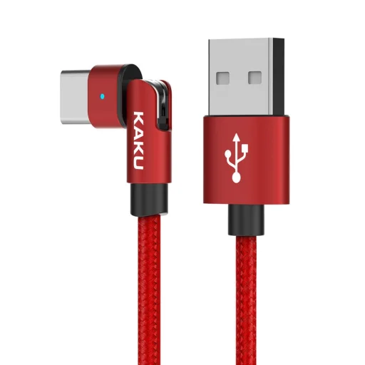 KAKU Angle 180° dönthető kábel USB - USB Type-C 3A 1m piors (KSC-465) - 8
