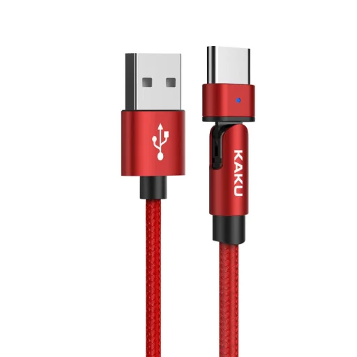 KAKU Angle 180° dönthető kábel USB - USB Type-C 3A 1m piors (KSC-465) - 9