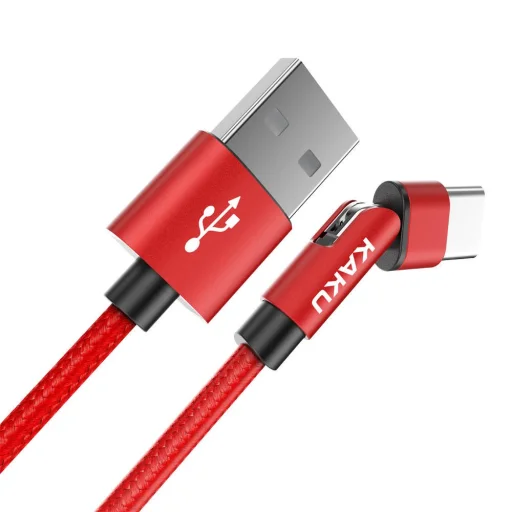 KAKU Angle 180° dönthető kábel USB - USB Type-C 3A 1m piors (KSC-465) - 12