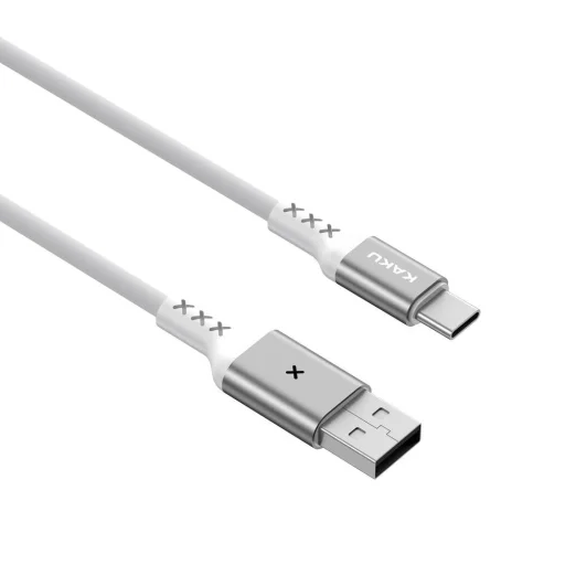 KAKU Voice Reaction USB - USB Type-C 3.2A 1m kábel fehér (KSC-114) - 4