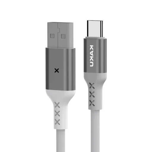 KAKU Voice Reaction USB - USB Type-C 3.2A 1m kábel fehér (KSC-114) - 6