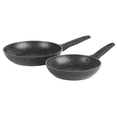 Russell Hobbs RH00490MOB 20 a 24 cm sada panvíc s mramorovým povrchom - čierna