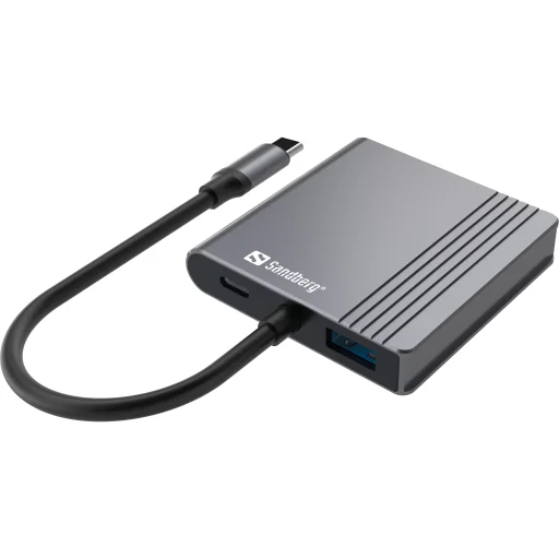 Sandberg 136-44 USB-C dokovacia stanica 2xHDMI+USB+PD - 3