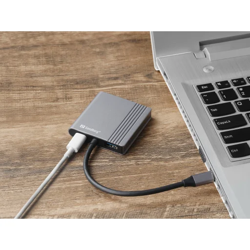 Sandberg 136-44 USB-C dokovacia stanica 2xHDMI+USB+PD - 6