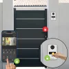 Tellur Smart WiFi video zvonček s vnútorným zvončekom a funkciou otvárania, sivý thumbnail