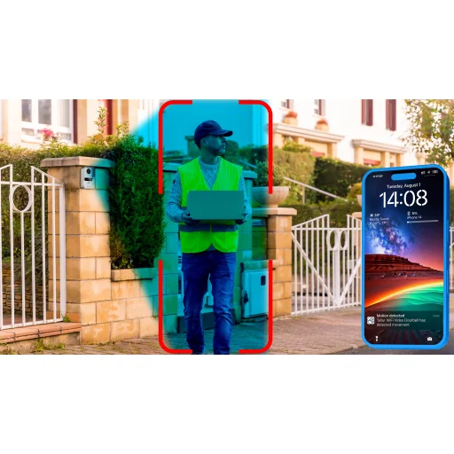 Tellur Smart WiFi video zvonček s vnútorným zvončekom a funkciou otvárania, sivý - 6