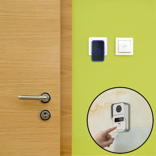 Tellur Smart WiFi video zvonček s vnútorným zvončekom a funkciou otvárania, sivý - 8