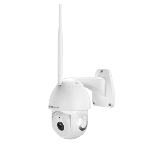 Tellur Smart WiFi vonkajšia kamera 3MP, Ultra HD, automatické sledovanie pohybu, PTZ, biela - 3