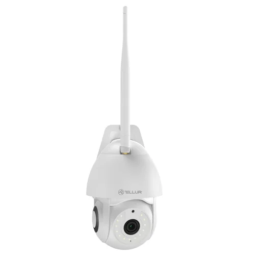 Tellur Smart WiFi vonkajšia kamera 3MP, Ultra HD, automatické sledovanie pohybu, PTZ, biela - 4