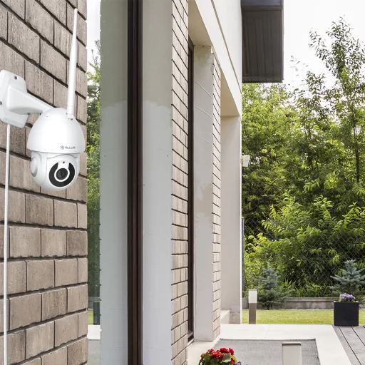 Tellur Smart WiFi vonkajšia kamera 3MP, Ultra HD, automatické sledovanie pohybu, PTZ, biela - 8