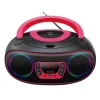 Denver TCL-212BT ružové Bluetooth CD boombox rádio thumbnail