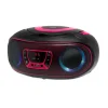 Denver TCL-212BT ružové Bluetooth CD boombox rádio thumbnail