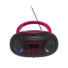 Denver TCL-212BT ružové Bluetooth CD boombox rádio thumbnail