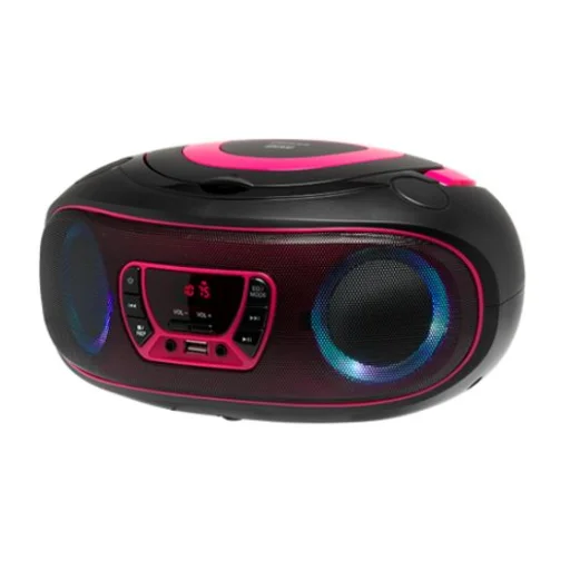 Denver TCL-212BT ružové Bluetooth CD boombox rádio - 3