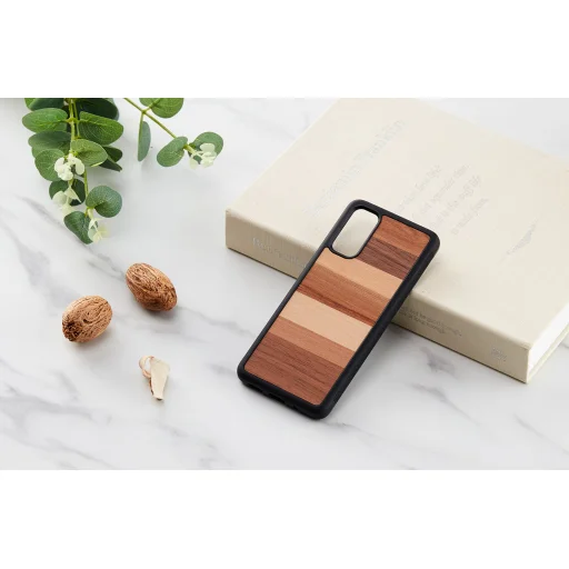 MAN&WOOD Galaxy S20 sabbia black puzdro - 3