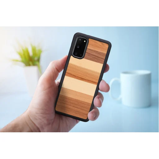 MAN&WOOD Galaxy S20 sabbia black puzdro - 4