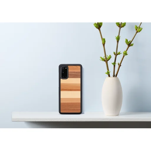 MAN&WOOD Galaxy S20 sabbia black puzdro - 5