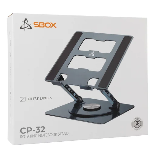 Sbox CP-32 360° otočný stojan na notebook - 8