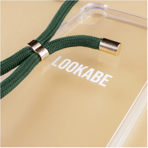 Lookabe Necklace iPhone 7/8+ zlato-zelené puzdro so šnúrkou na krk loo012 - 5