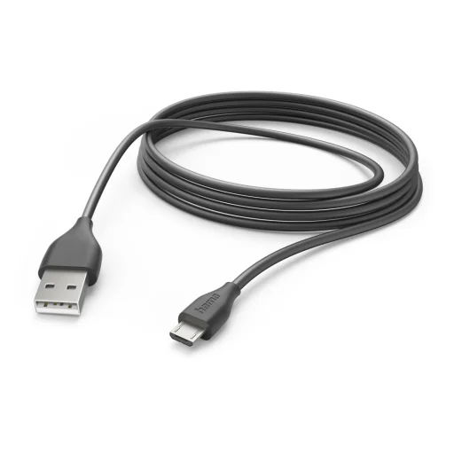 Hama 00201588 USB-A - Micro-USB nabíjací a dátový kábel 3 m čierny - 1