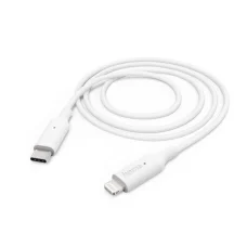 Hama 00201598 USB-C - Lightning nabíjací a dátový kábel 1 m biely