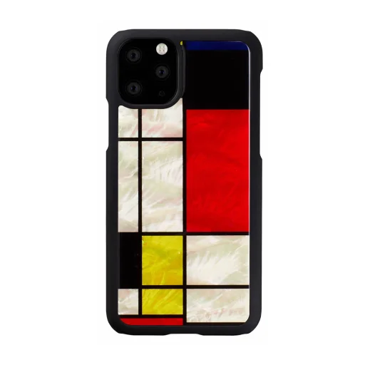iKins SmartPhone puzdro iPhone 11 Pro Mondrian Black puzdro - 1