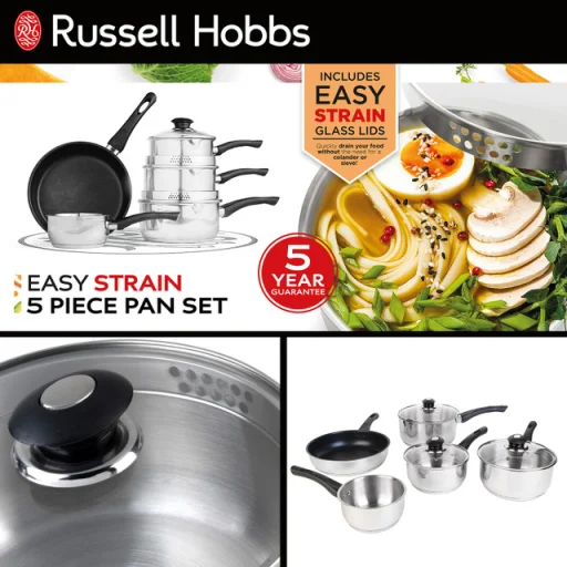 Russell Hobbs RH00543EU7 Easy Strain 5-dielna sada riadu - 3
