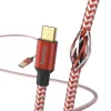 Hama 00178288 Reflexný nabíjací/dátový kábel, Micro-USB 1,5 m, červený kábel thumbnail
