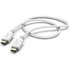 Hama 00183328 USB Type-C - USB Type-C nabíjací a dátový kábel 1,5 m biely thumbnail