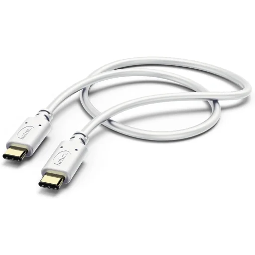 Hama 00183328 USB Type-C - USB Type-C nabíjací a dátový kábel 1,5 m biely - 2