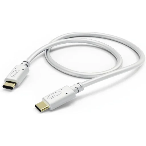 Hama 00183328 USB Type-C - USB Type-C nabíjací a dátový kábel 1,5 m biely - 1