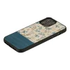 MAN&WOOD iPhone 12 / 12 Pro Blue Flower Black kryt thumbnail