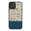 MAN&WOOD iPhone 12 / 12 Pro Blue Flower Black kryt thumbnail